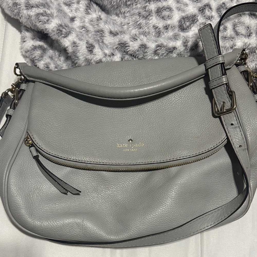 Kate Spade Slate Gray Shoulder Bag